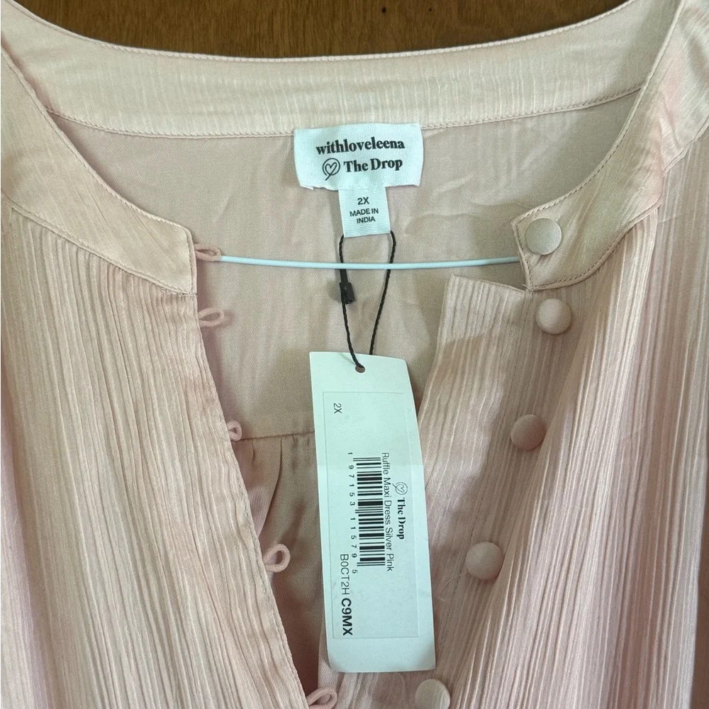 Elegant Pink Maxi Dress - Picture 2 of 4
